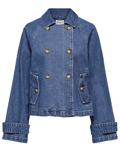April Short Denim Trenchcoat - Only